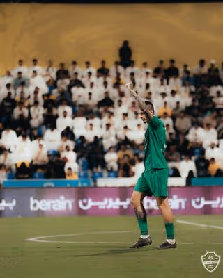 A uma semana da convocação, ex-Fluminense anota o gol da vitória no Campeonato Saudita