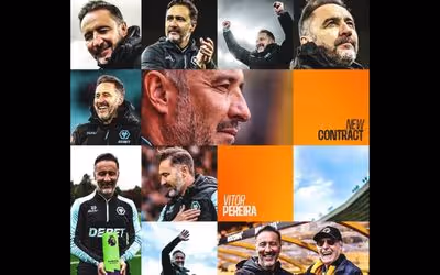 Ex-Flamengo, Vítor Pereira renova com o Wolverhampton por três anos