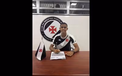 Vasco renova contrato de joia da base até 2028