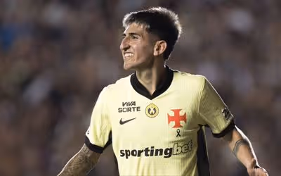 Lescano estreia como titular e empolga torcida do Vasco nas redes
