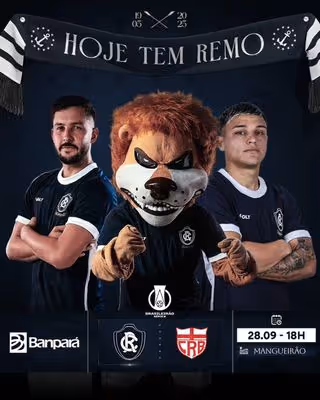 AO VIVO – Remo x CRB – Acompanhe jogo direto do Mangueirão