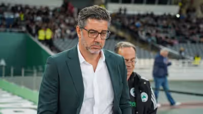Panathinaikos, de Rui Vitória, cede empate na Liga grega