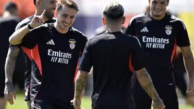 Benfica prepara Fenerbahçe com quatro baixas. Florentino na equipa B