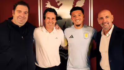 Oficial: Jadon Sancho emprestado pelo Manchester United ao Aston Villa