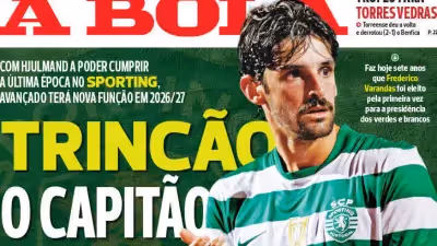Por cá: Trincão espreita braçadeira de capitão e destruição abala Sudakov