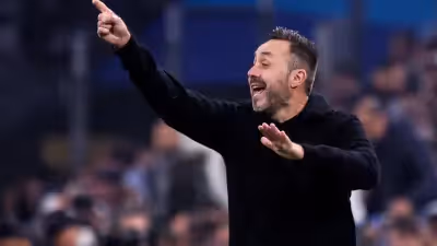 De Zerbi pode aceitar rumar ao Tottenham, mas com uma condição
