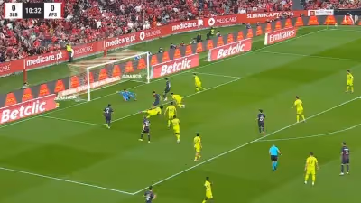 Mais de um ano depois, Bah chegou, viu e... marcou no Benfica-AVS