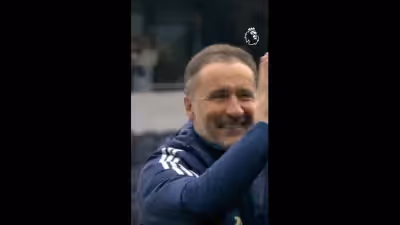 Emoção à flor da pele. Vítor Pereira reage à vitória do Nottingham