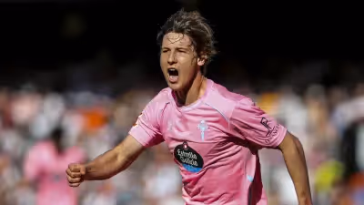 Celta vence em Valência e mantém-se em zona europeia na La Liga