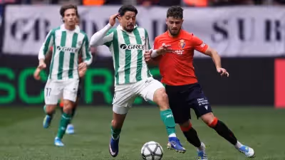 Betis volta a perder pontos em Espanha antes de receber Sporting de Braga