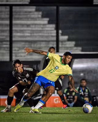 Reforço do Sporting em destaque na seleção sub-20 do Brasil