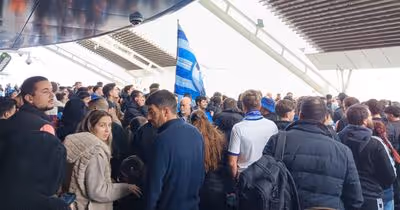 Adeptos incentivam FC Porto à partida para os Açores