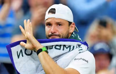 Dimitrov desiste quando esmagava Sinner em Wimbledon