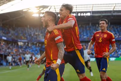 Euro sub-21: Espanha perdia ao minuto 84 e deu a volta com golo bracarense