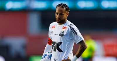 Neymar em testes para defrontar o Sport