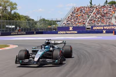 George Russell conquista a 'pole position' em Montreal