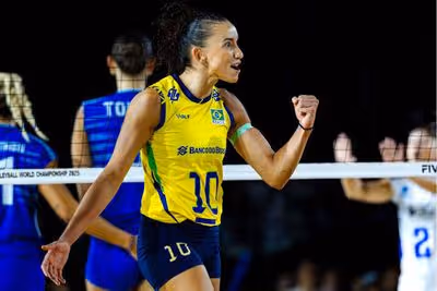 Brasil estreia com vitória sobre a Grécia no Mundial de vôlei feminino