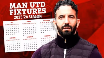 Man Utd Premier League fixtures: Ruben Amorim handed nightmare start as Arsenal kick off horror run of top six clashes
