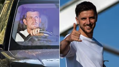 Harry Maguire and Mason Mount lead Man Utd stars returning for pre-season training after jetting off on lavish holidays