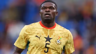 Why is Thomas Partey not playing for Ghana against Panama at the World Cup 2026?
