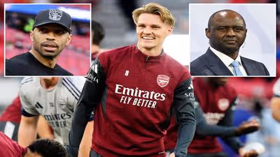 Arsenal legends Thierry Henry and Patrick Vieira send secret messages to Gunners squad ahead of Champions League final