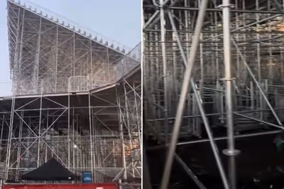 ‘World Cup’s worst stadium’ full of leaky scaffolding as fans say 43,036-seater ground ‘looks like Gillingham’