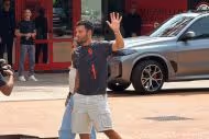 Video: Goncalo Ramos make surprise early visit to Milan