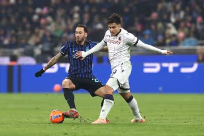 Inter star Calhanoglu to miss Arsenal clash as extent of injury confirmed