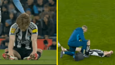Anthony Gordon goes off with worrying injury in major blow to Newcastle and England