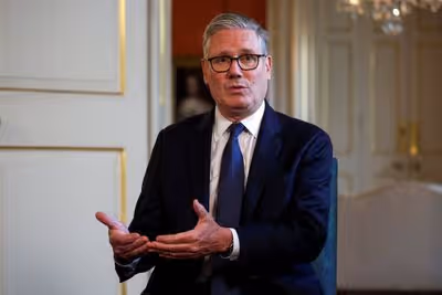 Starmer says he is ‘proud’ of England after watching Mexico game with his son