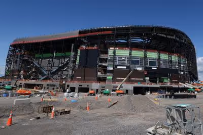 New $2.1 billion NFL stadium vandalized forcing construction to halt