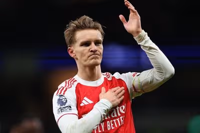 Norway boss delivers Martin Odegaard injury update after Arsenal captain's knee setback