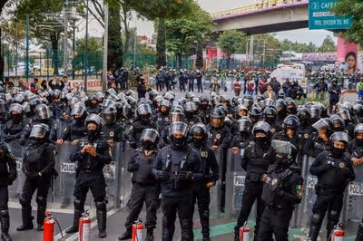 Protests, excitement, cops — 10 photos of World Cup opening ceremony preparations