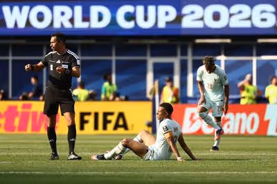 Kylian Mbappe removed from pitch in huge World Cup injury scare for France