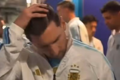 Lionel Messi sparks conspiracy theories as footage from World Cup final speech leaked