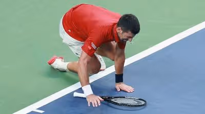 BREAKING Novak Djokovic loses Shanghai Masters semi after lashing out over injury frustration