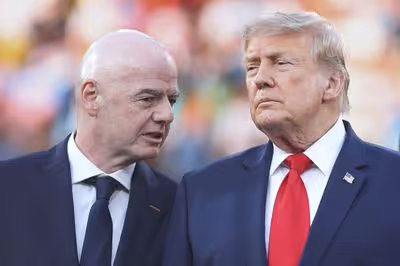 Gianni Infantino makes sure Donald Trump gets a mention in angry World Cup retort