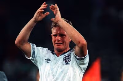 England's most popular retro shirt is Paul Gascoigne's from World Cup Italia 1990