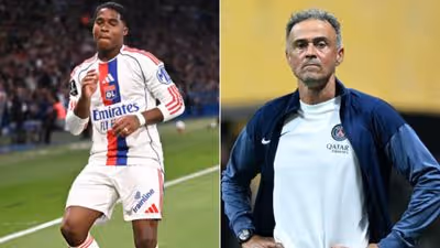 Endrick tenta cumprimentar técnico do PSG e reação surpreende