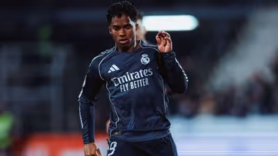 Torcida do Real Madrid exalta Endrick e lamenta saída para o Lyon