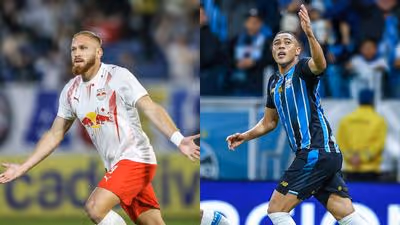 Bragantino e Grêmio fazem duelo de objetivos distintos na tabela