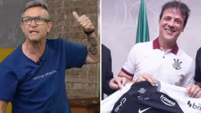 Neto desabafa com chegada de Diniz no Corinthians: