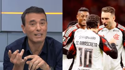 Fácil? André Rizek exalta classificação do Flamengo contra Inter