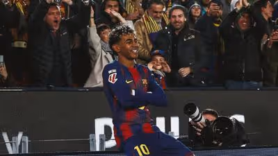 Lamine Yamal pode perder jogos da Copa após possível lesão