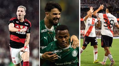 Flamengo, Palmeiras e River: favoritos aos títulos continentais