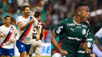 Bahia e Palmeiras se enfrentam pelo topo da tabela; onde assistir