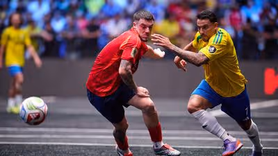 Espanha goleia o Brasil na estreia do mundial da Kings League