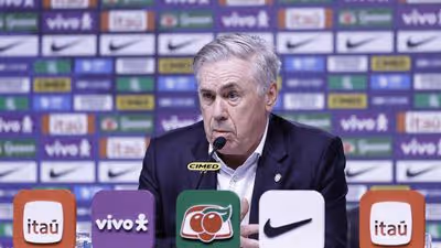 Convocação de atacante por Carlo Ancelotti gera revolta nas redes