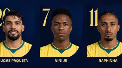 Seleção definida: veja escalação do Brasil para jogo contra Egito