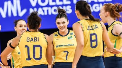 Em busca da 1a VNL, Brasil encara Japão para